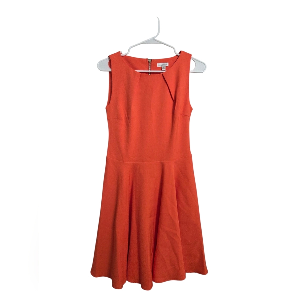 Charming Charlie Orange Sleeveless Dress (AI17)